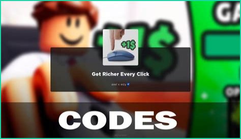 All +1 Money Every Click Codes For January 2024