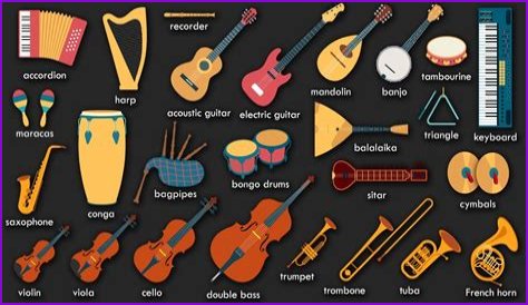 If I could play an instrument, it would be _____ . Popular Words : Answers