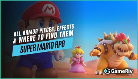 List of All Armor Pieces in Super Mario RPG
