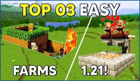 Top 5 Easiest Farms To Build In Minecraft 1.18.2